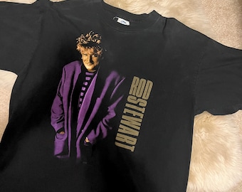 1990s Rod Stewart Live band tee