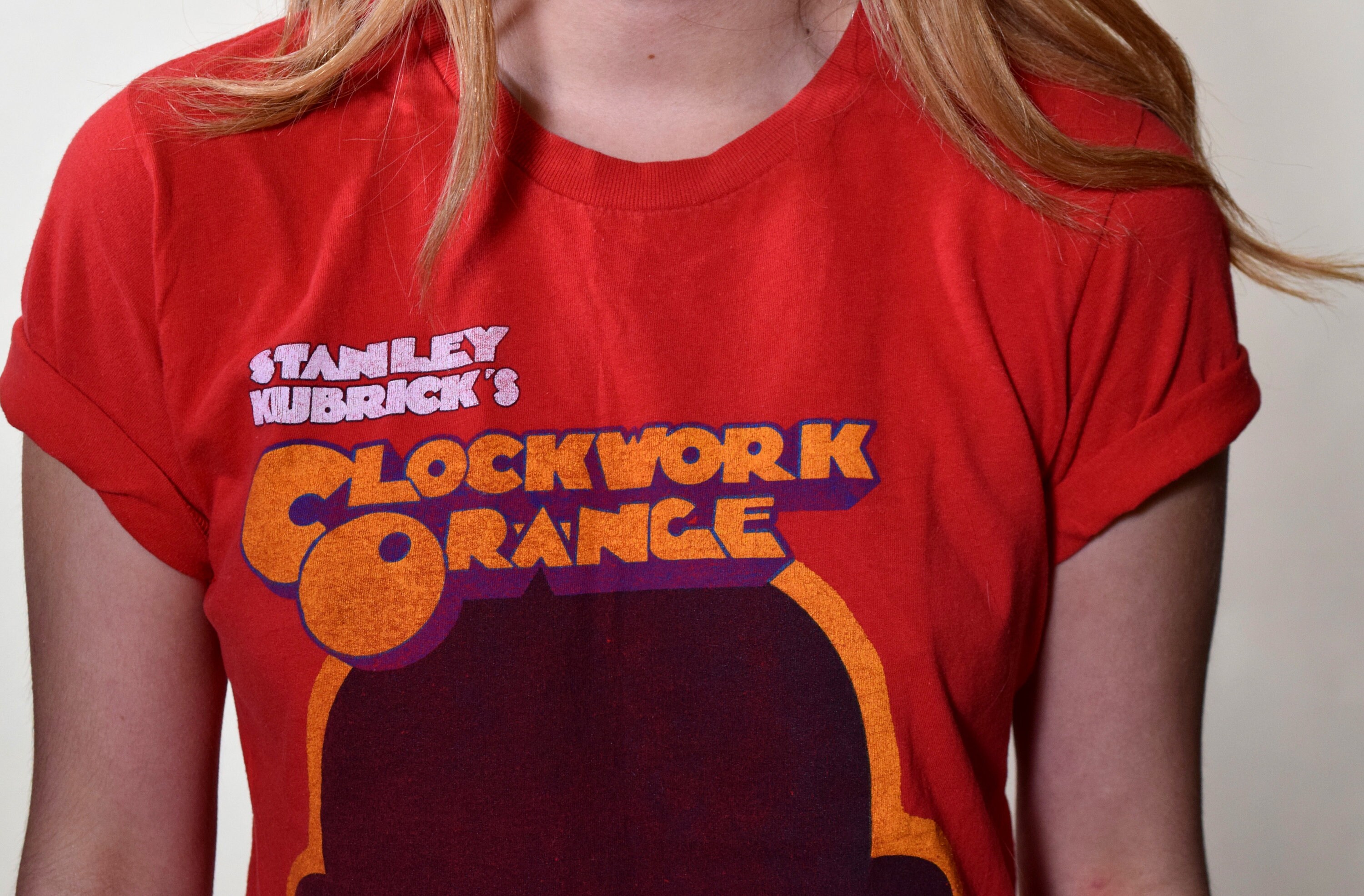 Authentic vintage RARE Clockwork Orange Stanley Kubrick paper thin soft