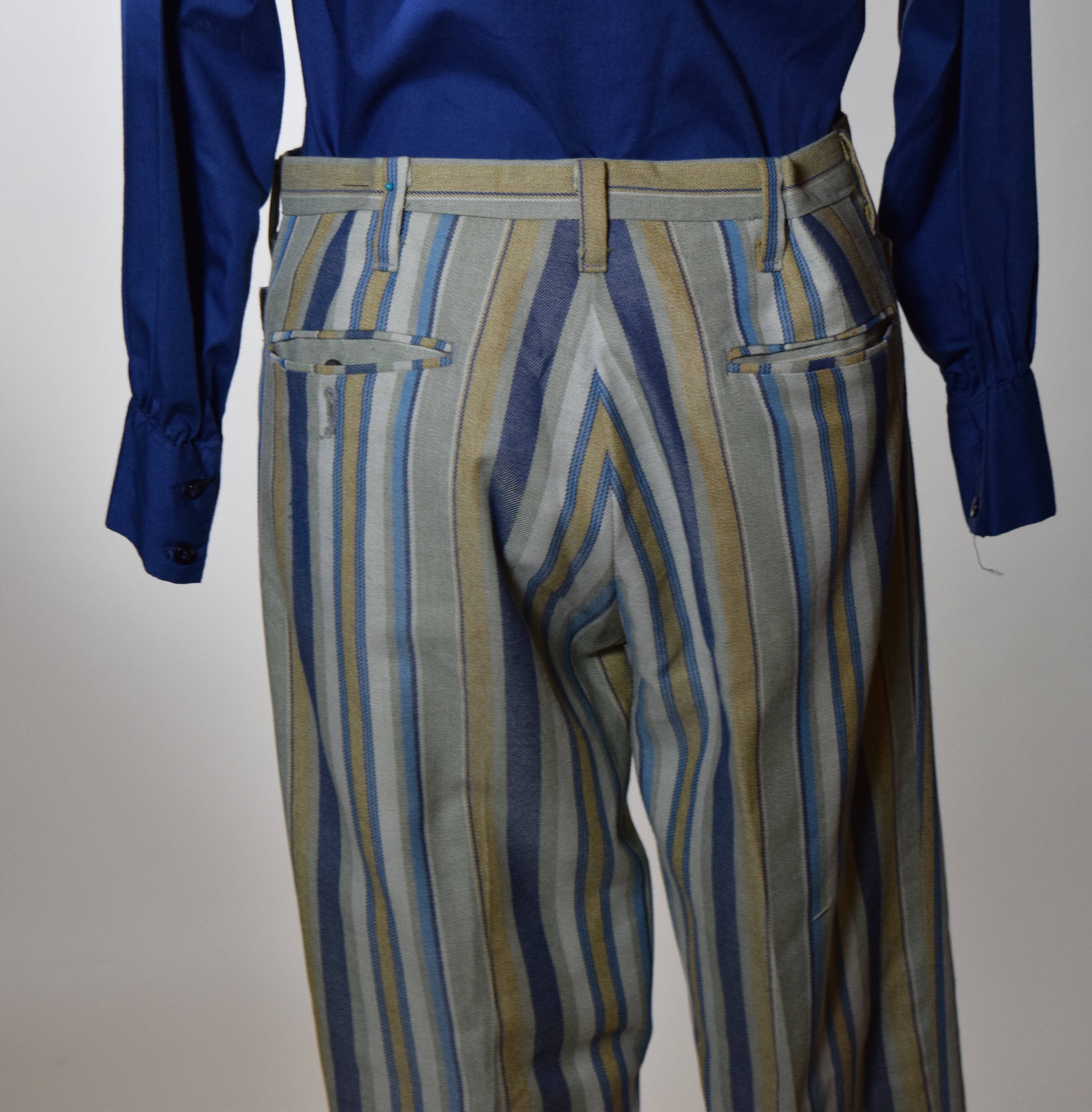 striped slacks