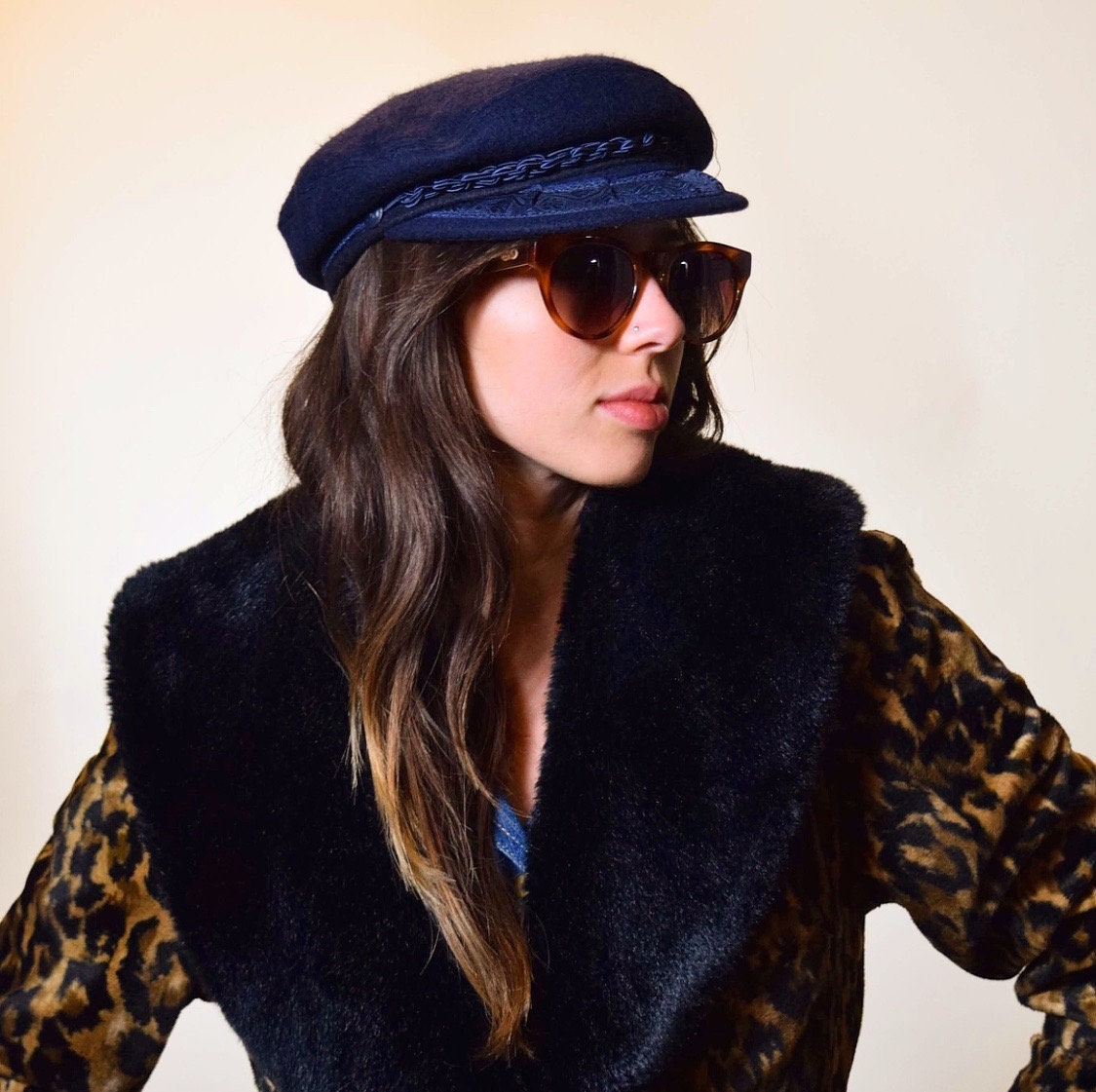 vintage greek fisherman hat