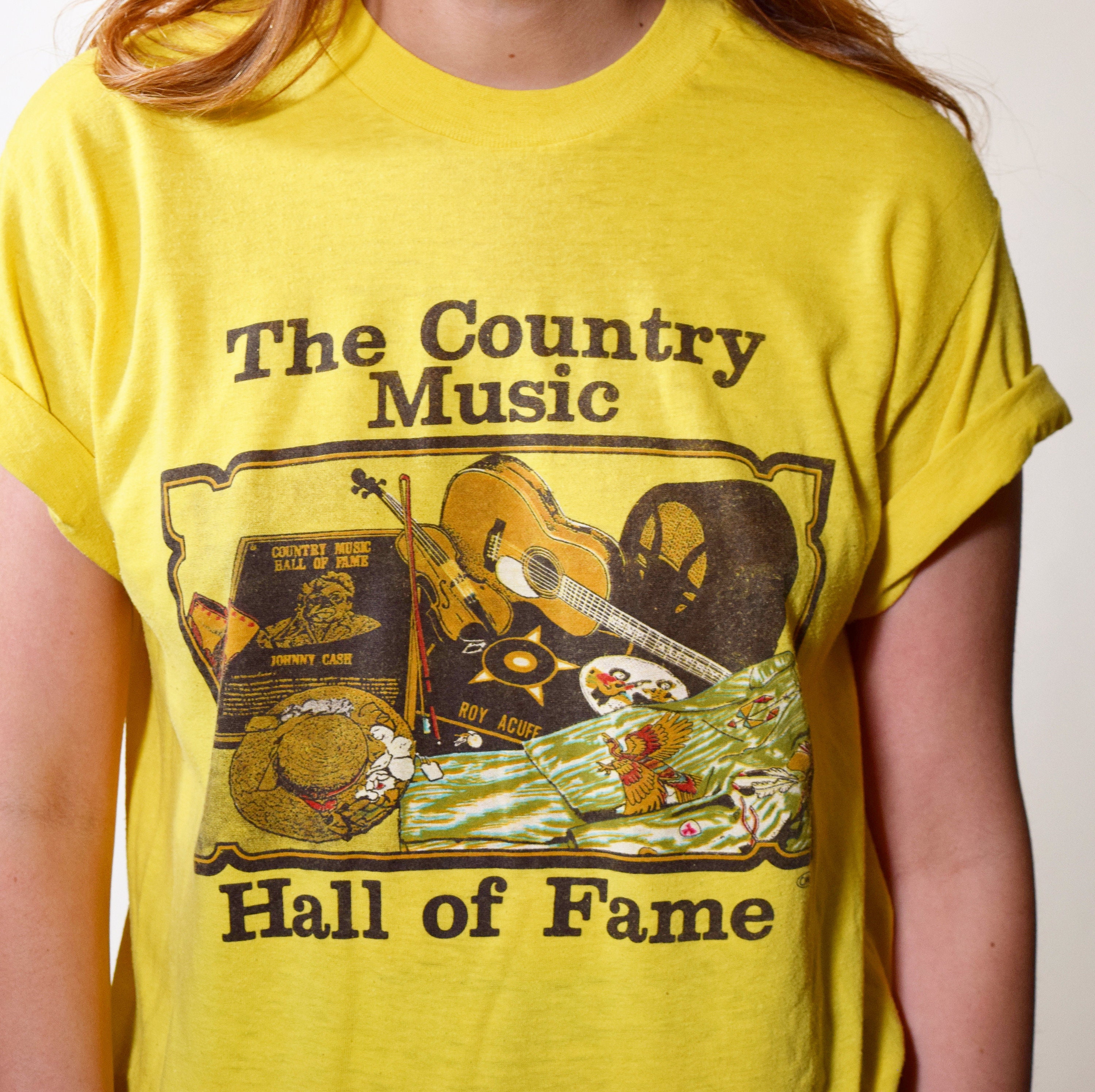 1970s rare vintage Country Music Hall of Fame thin soft