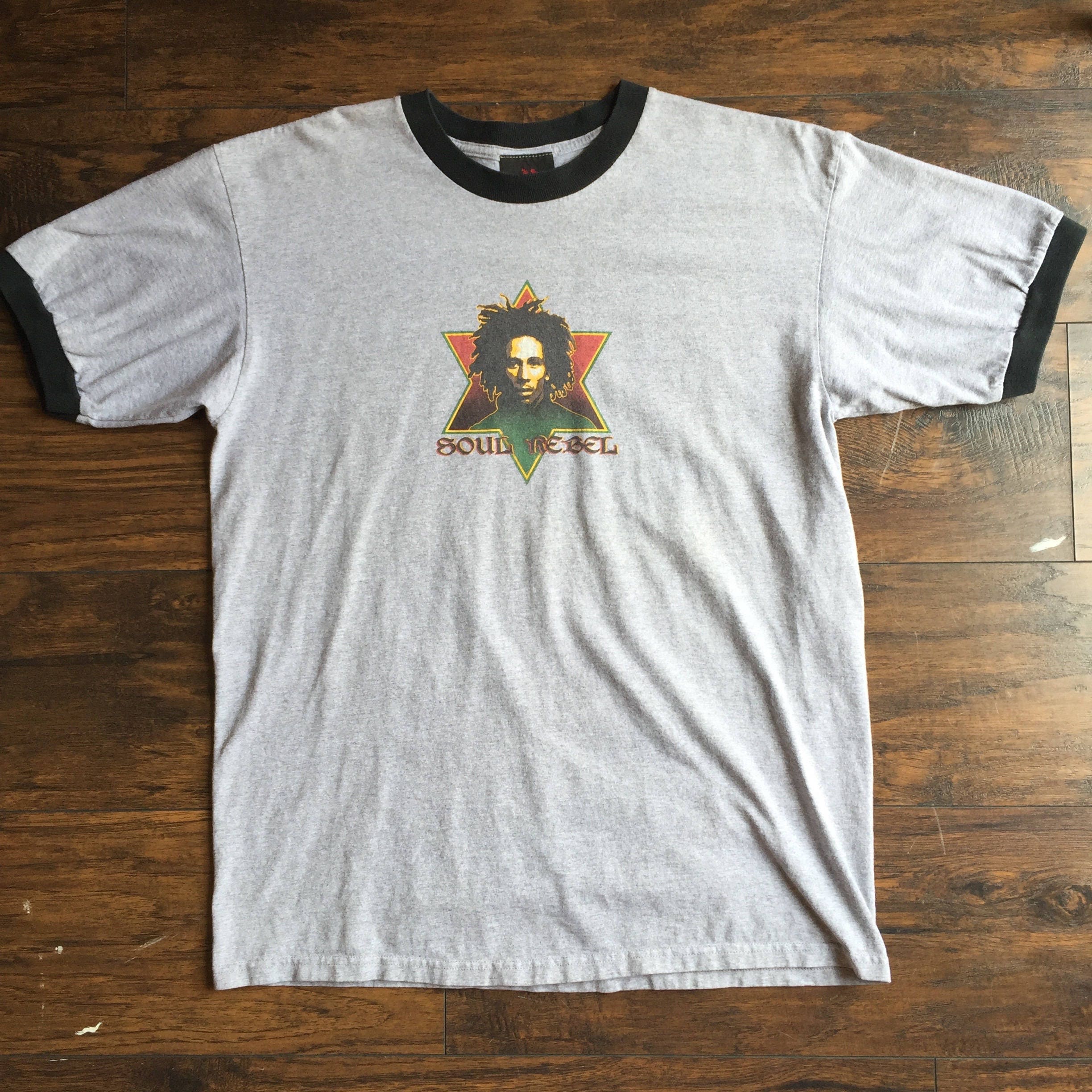 bob marley soul rebel t shirt