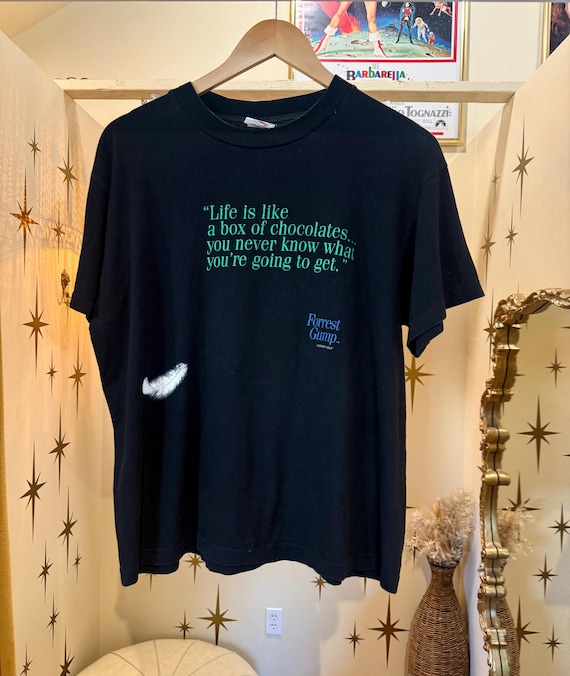 Very rare forest Gump movie T-shirt Stanley DeSantis paramount pictures