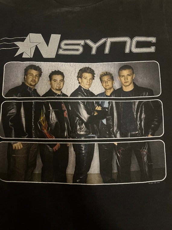 Vintage NSYNC 2001 band tee Gem