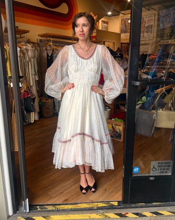 Very rare Pat Campano designer 1960s dress (designer for the Supremes)