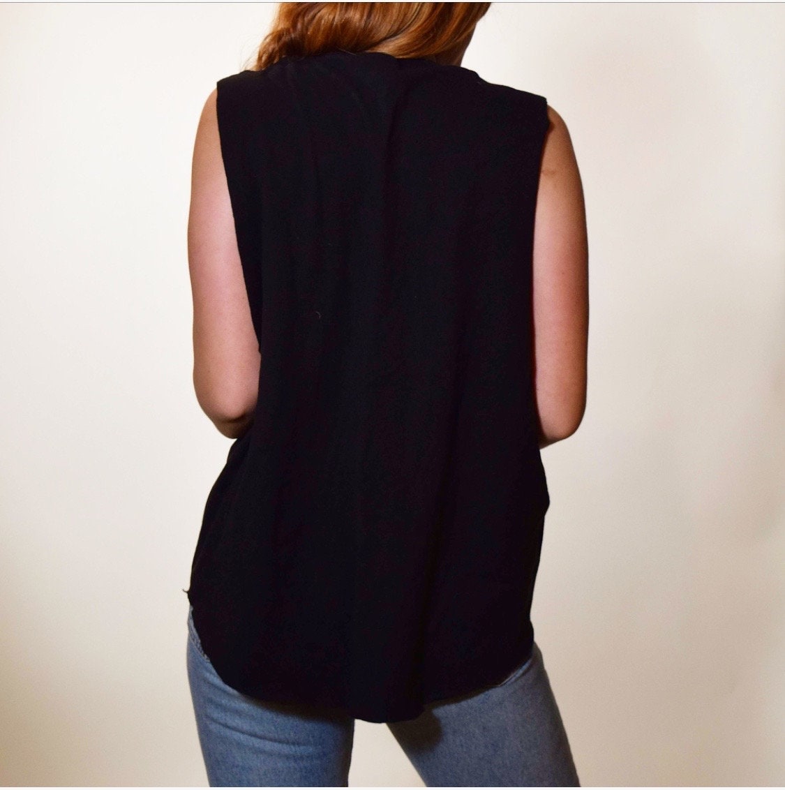 oversized muscle tank