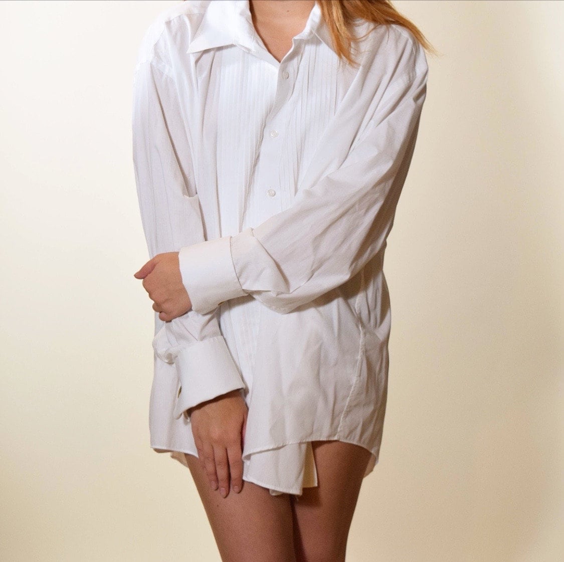 audrey hepburn tuxedo shirt