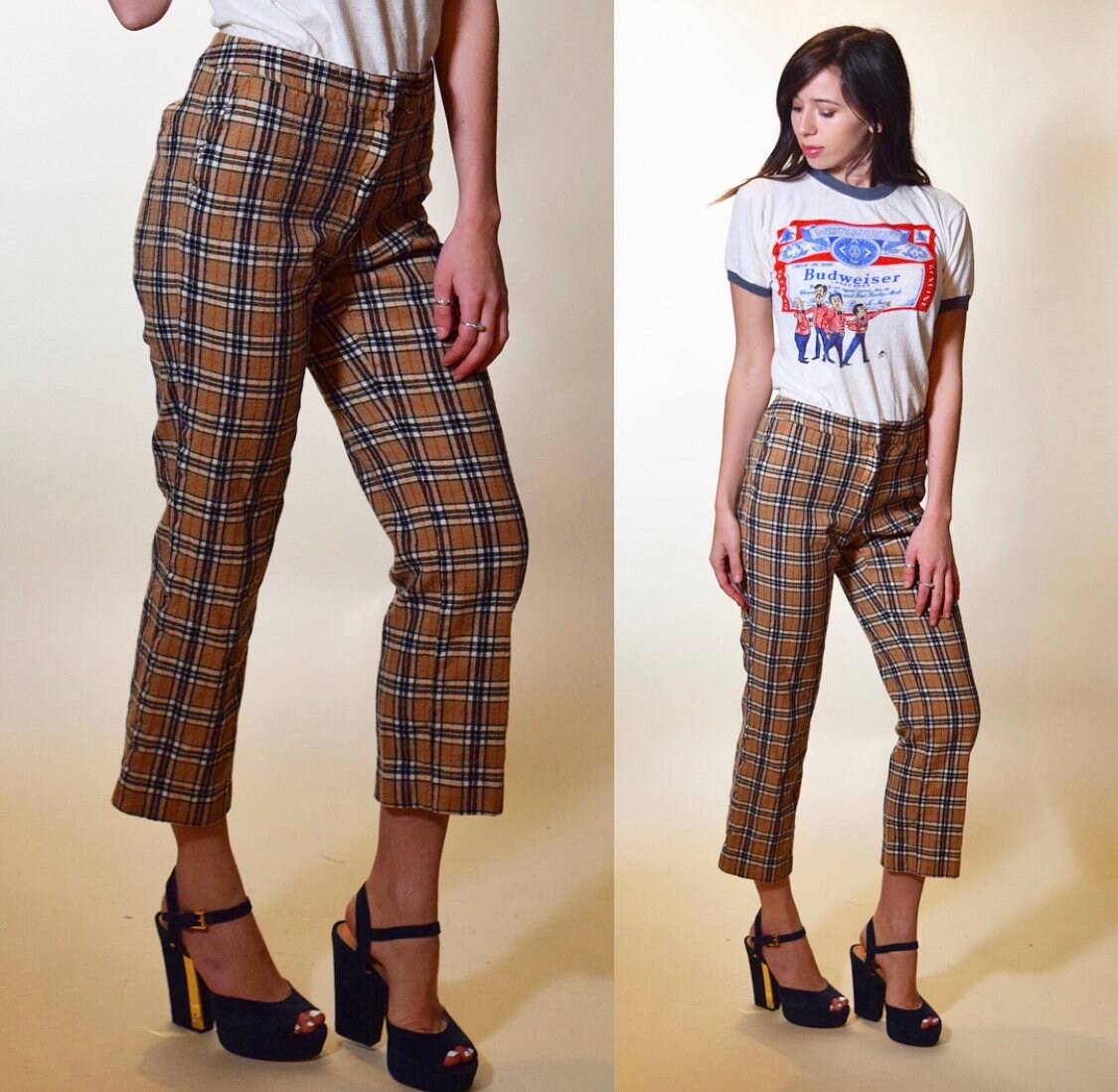 high waisted slacks petite