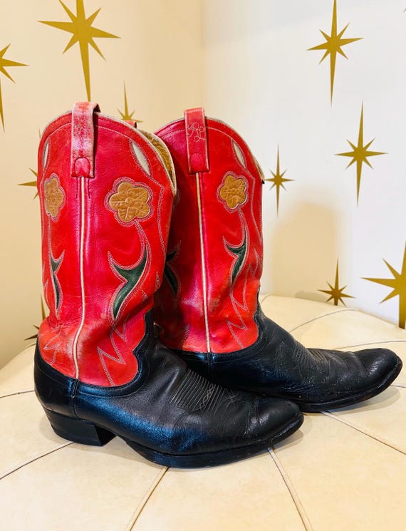 Very rare Ralph Lauren (Selene) cowboy boots (men’s size 10) 1980s