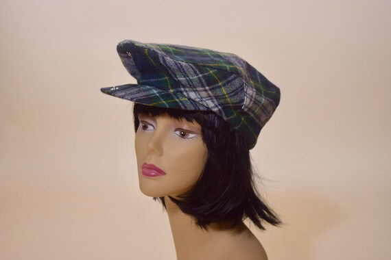 Men Women Vintage Style Plaid Baker Boy Hat Peaked Cap Newsboy Driver Hat Men Women Vintage Style Plaid Baker Boy Hat Peaked Cap Newsboy Driver Hat