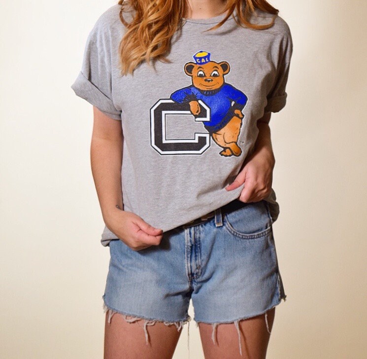Vintage Cal Bears UC Berkeley vintage graphic tee shirt unisex size small/medium