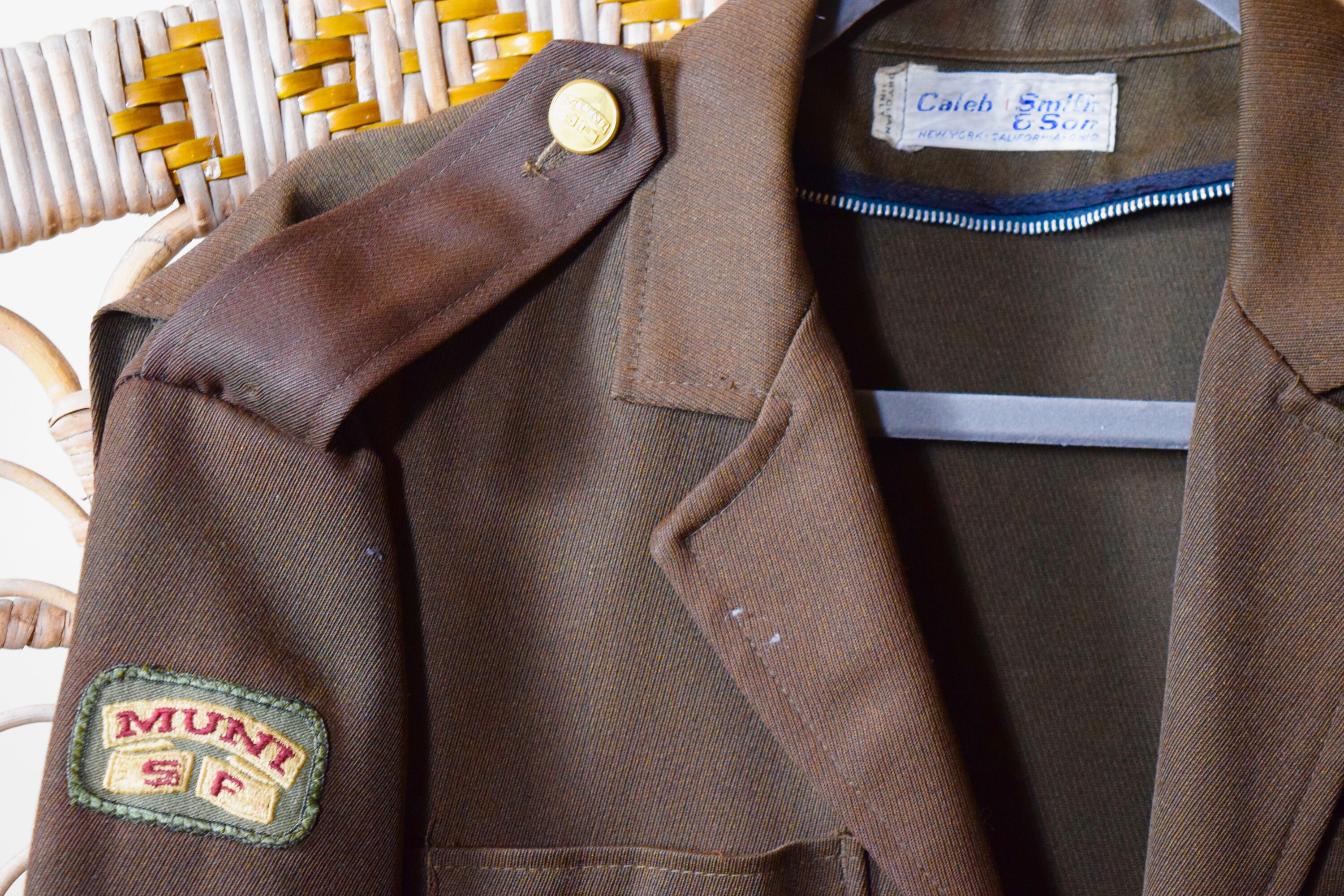 激レア SF MUNI OPERATOR JACKET ちまわ 激レア SF MUNI OPERATOR JACKET ちまわ