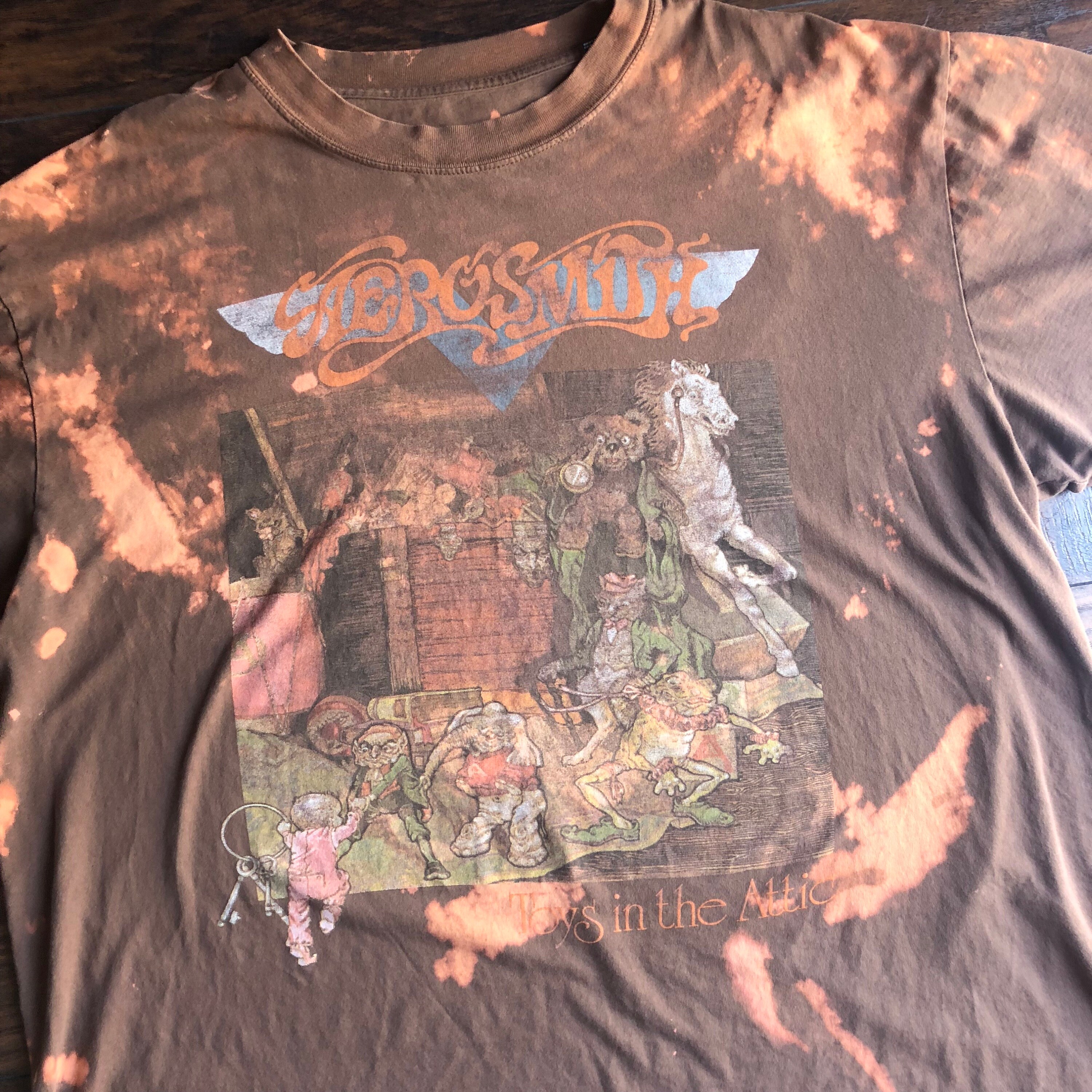 aerosmith toys in the attic t shirt