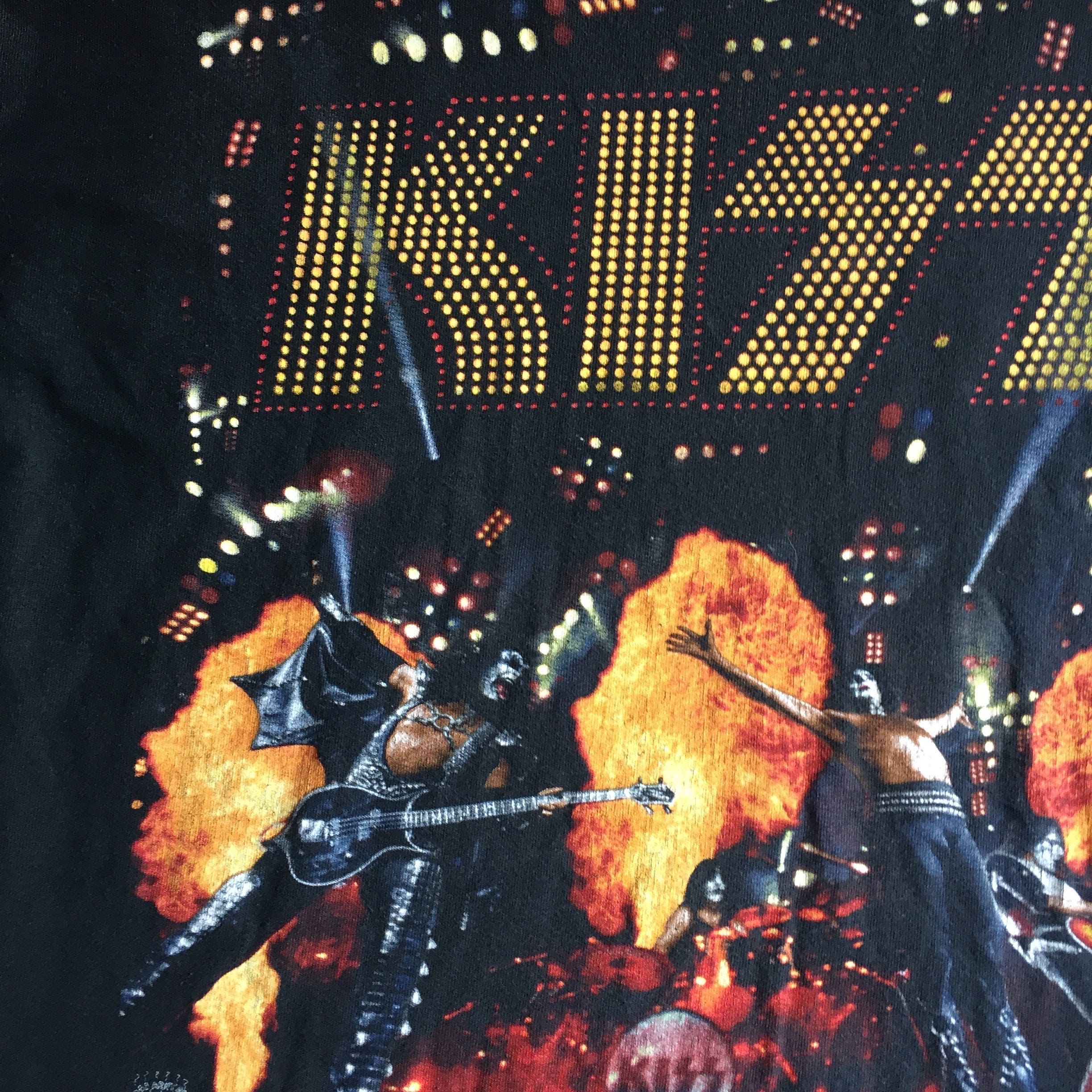 KISS 1996-97 vintage Alive worldwide tour band tee shirt KISS 1996-97 vintage Alive worldwide tour band tee shirt