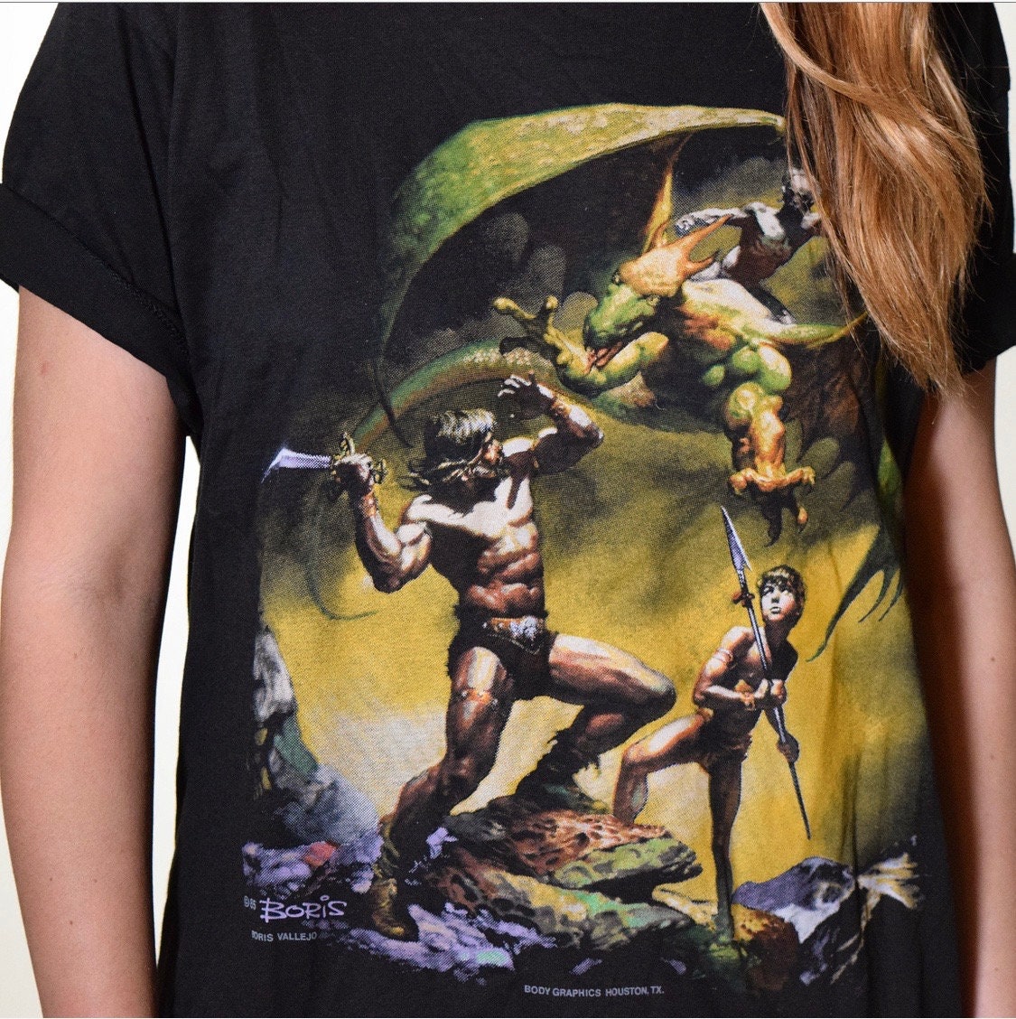Supreme × Boris Vallejo Tank top Black L Supreme Supreme Boris Vallejo tank top S | Grailed