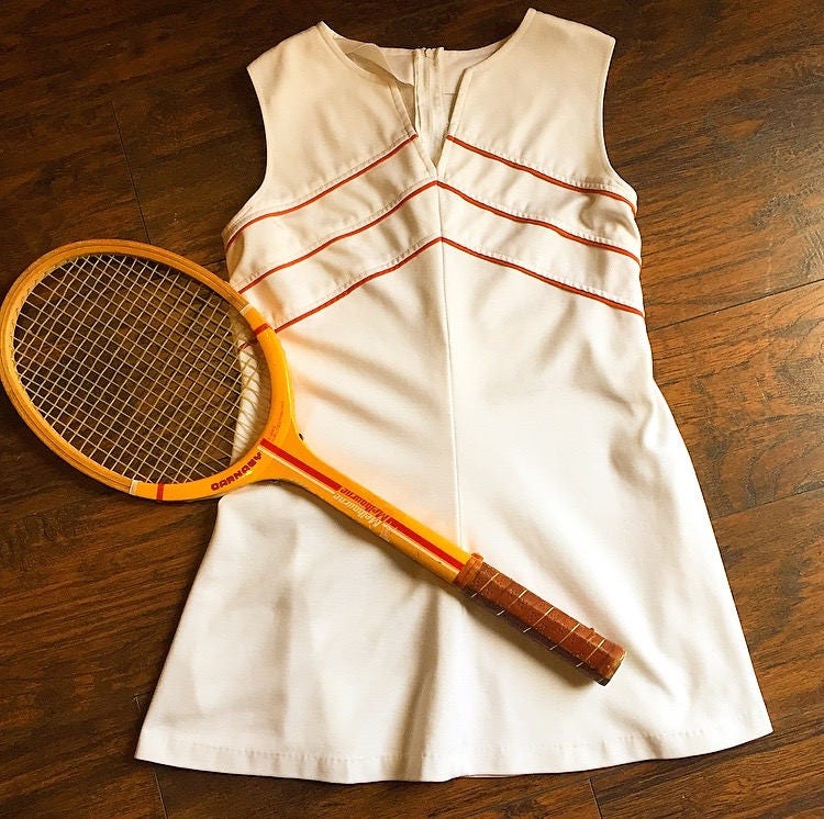 billie jean king tennis dress