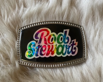 Rare Rod Stewart CPI  1975 belt buckle