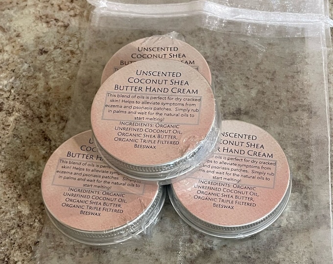 Unscented Hand Cream - 4 Pack