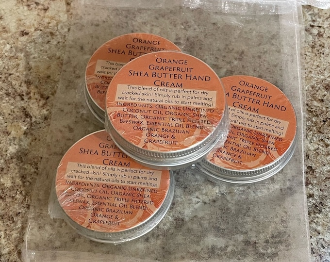 Orange Grapefruit Hand Cream - 4 Pack