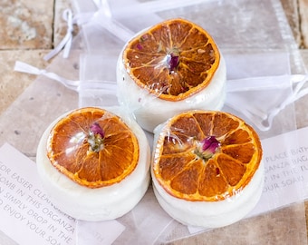 Mandarin Rose & Lemon Bath Pastry - 3 Pack
