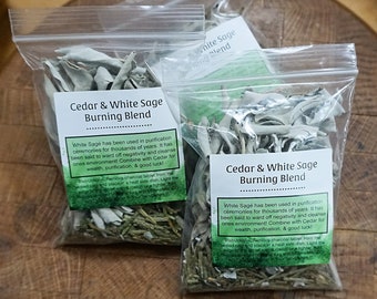 White Sage & Cedar Burning Blend