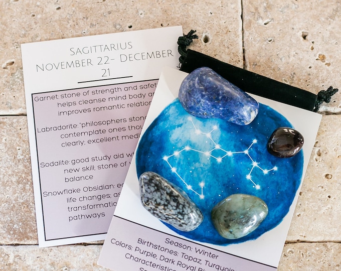Sagittarius Stone Collection