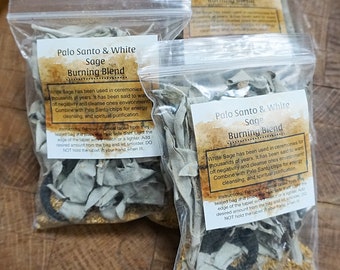 White Sage & Palo Santo Burning Blend