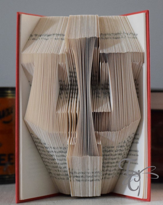 Folded Book Art Indiana University Iu College - Iu Home Decor