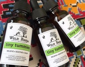 Tiny Tummies Kids Adults For Occasional Digestive Upset Catnip Lemon Balm Ginger Fennel Dandelion Root Raw Honey Yummy