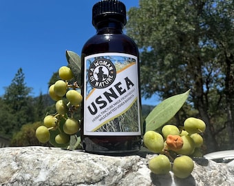 Fresh Usnea Tincture • Usnea australis • 100 proof vodka • Lichen