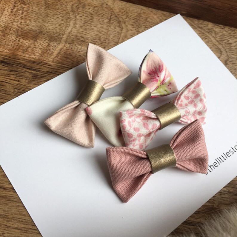 Little girls hair grips fringe clips small hair clips tiny Etsy