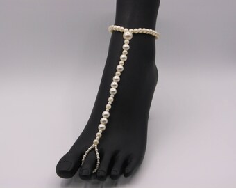 Pearl Barefoot Sandal (Single  Foot) Women's Size 7.5