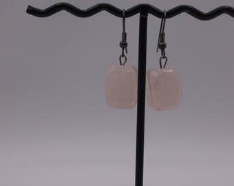 Rose Quartz Earrings