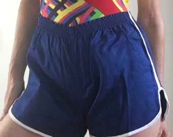 70s high waisted athletic shorts