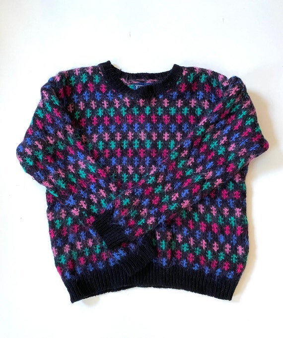 Fuzzy 80s Best American Clothing Co vintage sweat… - image 1