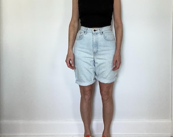 80s Gap Denim Shorts: High Rise Vintage Jean Shorts, Fits 27" Waist