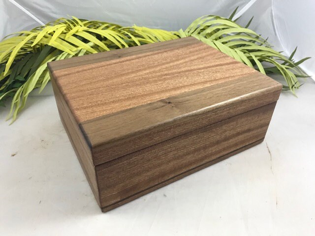wooden memory box
