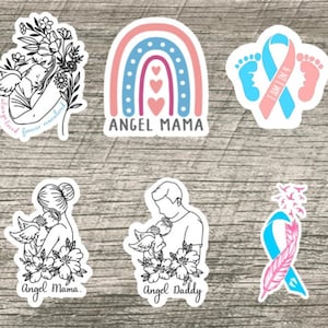 Pregnancy and Infant Loss Stickers (Set of 10)