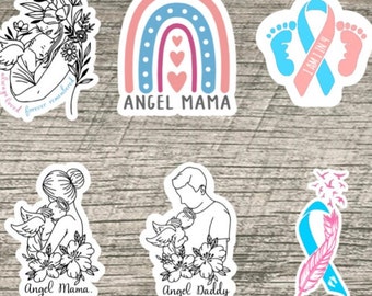 Pregnancy and Infant Loss Stickers (Set of 10)