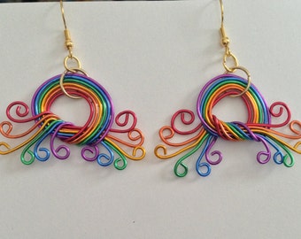 Circle Twist Earrings