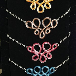 Colorful Necklace Circles image 6