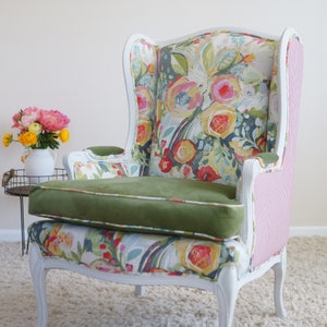 Wingback loveseat slipcover shop