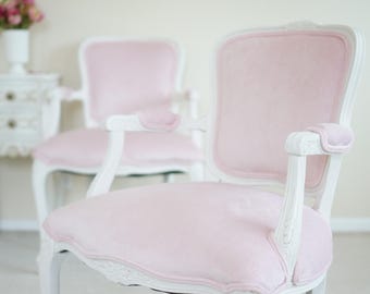 Custom Listing For Susan - Pink Chairs