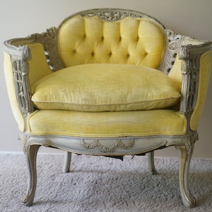 Custom Upholstery - Vintage Victorian Chair - SOLD