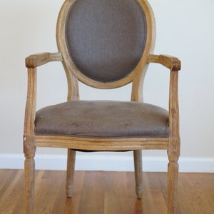 Custom Order Vintage French Style Armchair/Dining Chair image 10