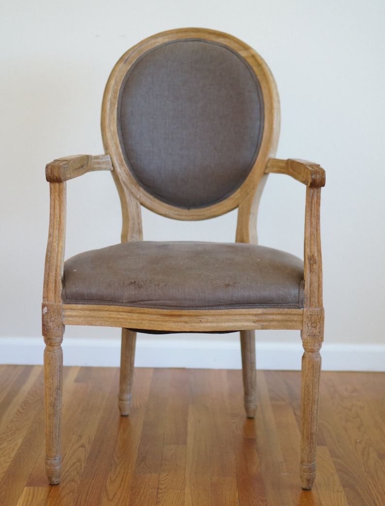 Custom Order Vintage French Style Armchair/Dining Chair image 10