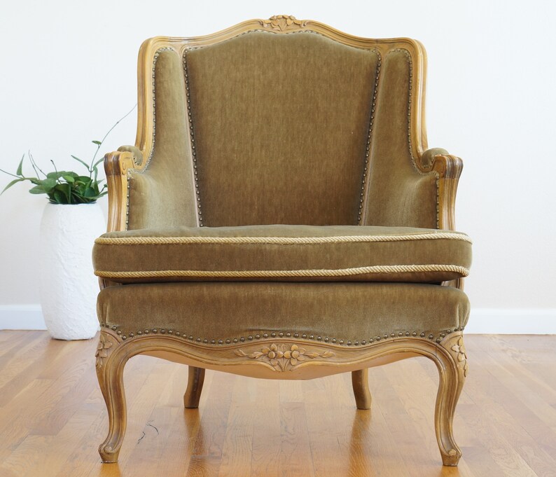 French Provincial Chair >> Vintage French Provincial Chair Custom Order French Provincial Chair >> Vintage French Provincial Chair Custom Order
