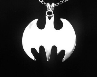 Bat Sterling Silver Necklace by SmithSilver