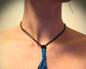 Unisex Traditional Shibari Rope Bundle Necklace