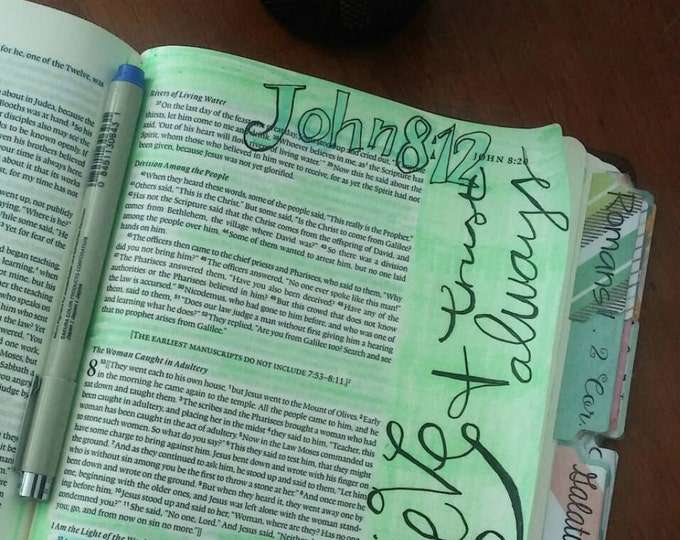 ESV Journaling Bible Bundle Etsy